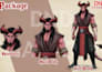 draw dnd character art, fantasy character illustration and concept art